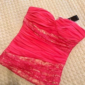 BEBE lace bustier corset top NEW w tags 💕✨